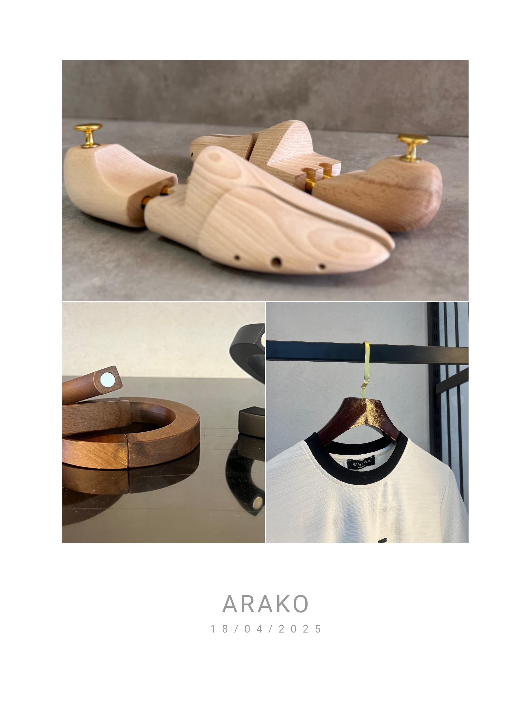 Ahşap ayakkabı kalıpları